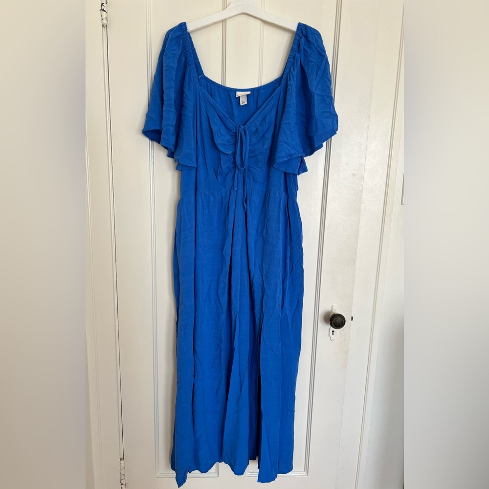Ava & Viv Vibrant Blue Maxi Dress